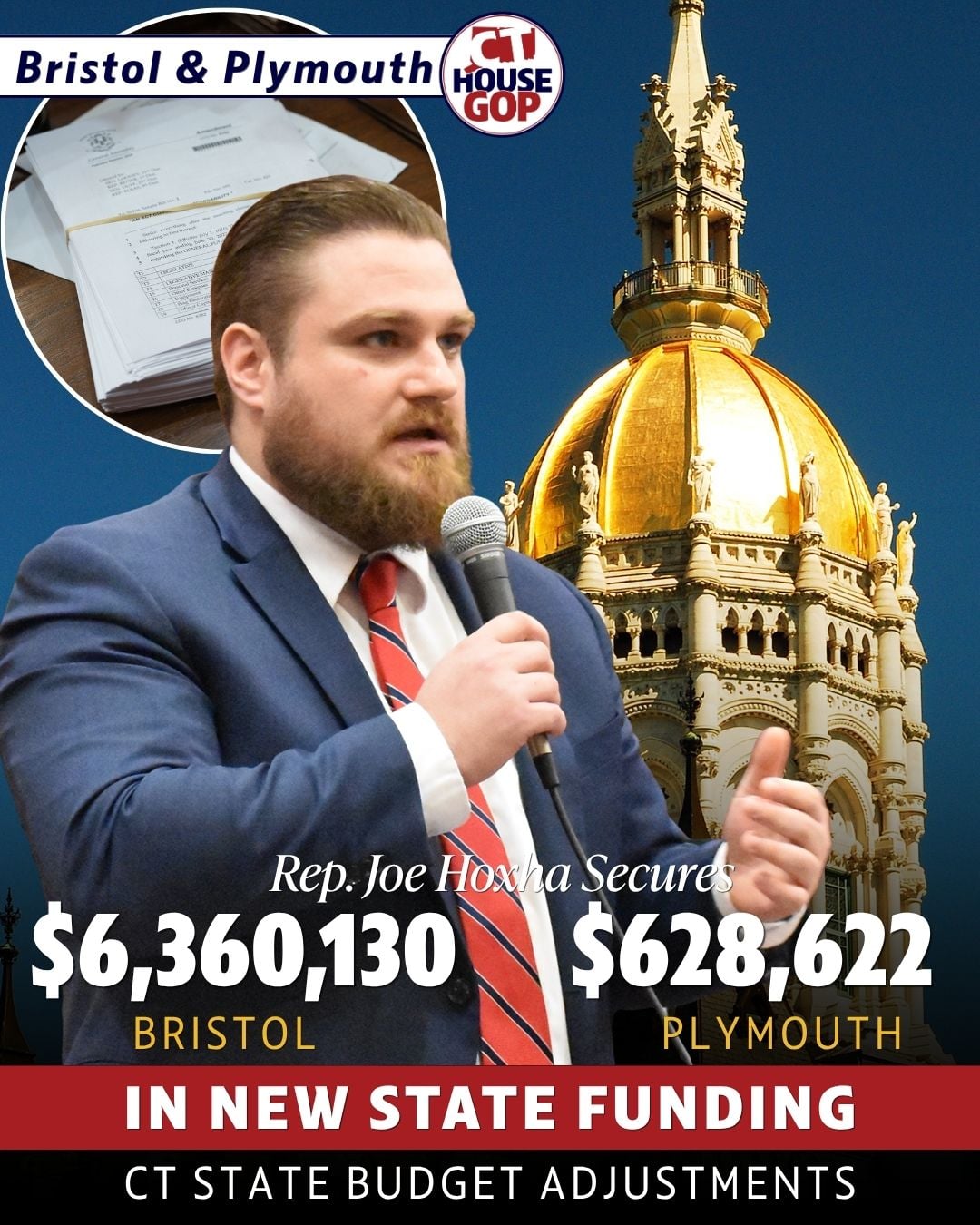 Rep. Hoxha Supports State Budget
